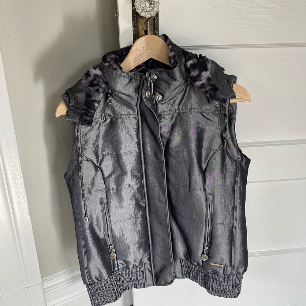 Calvin Klein Metallic Puffer Vest